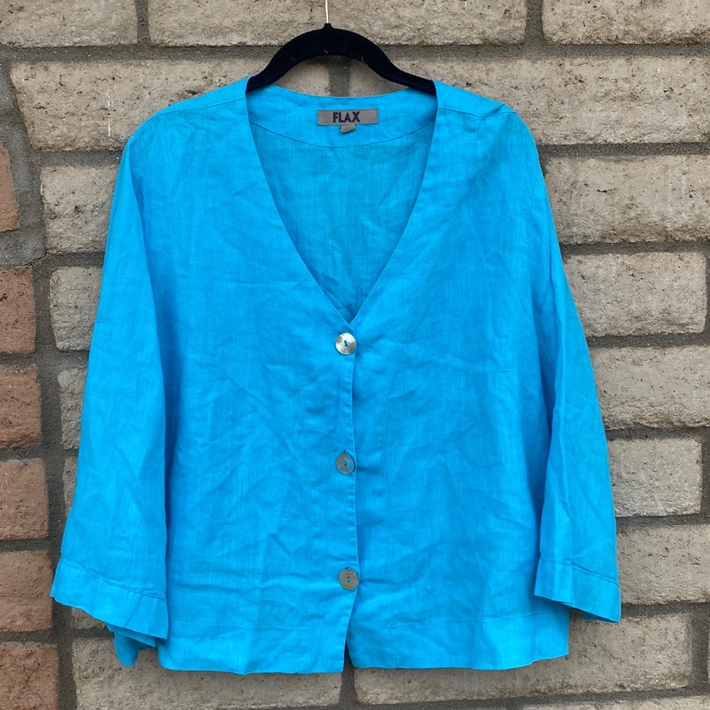 Flax Linen Blouse